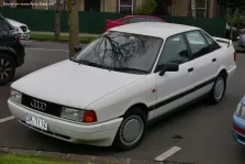 1986 Audi 80 1.6 (75 bg) Automatic 7