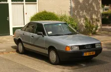 1986 Audi 80 1.8 CAT (75 bg) Automatic 6