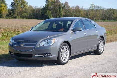2008 Chevrolet Malibu 2.4i (169 bg) Ecotec Automatic 4-speed