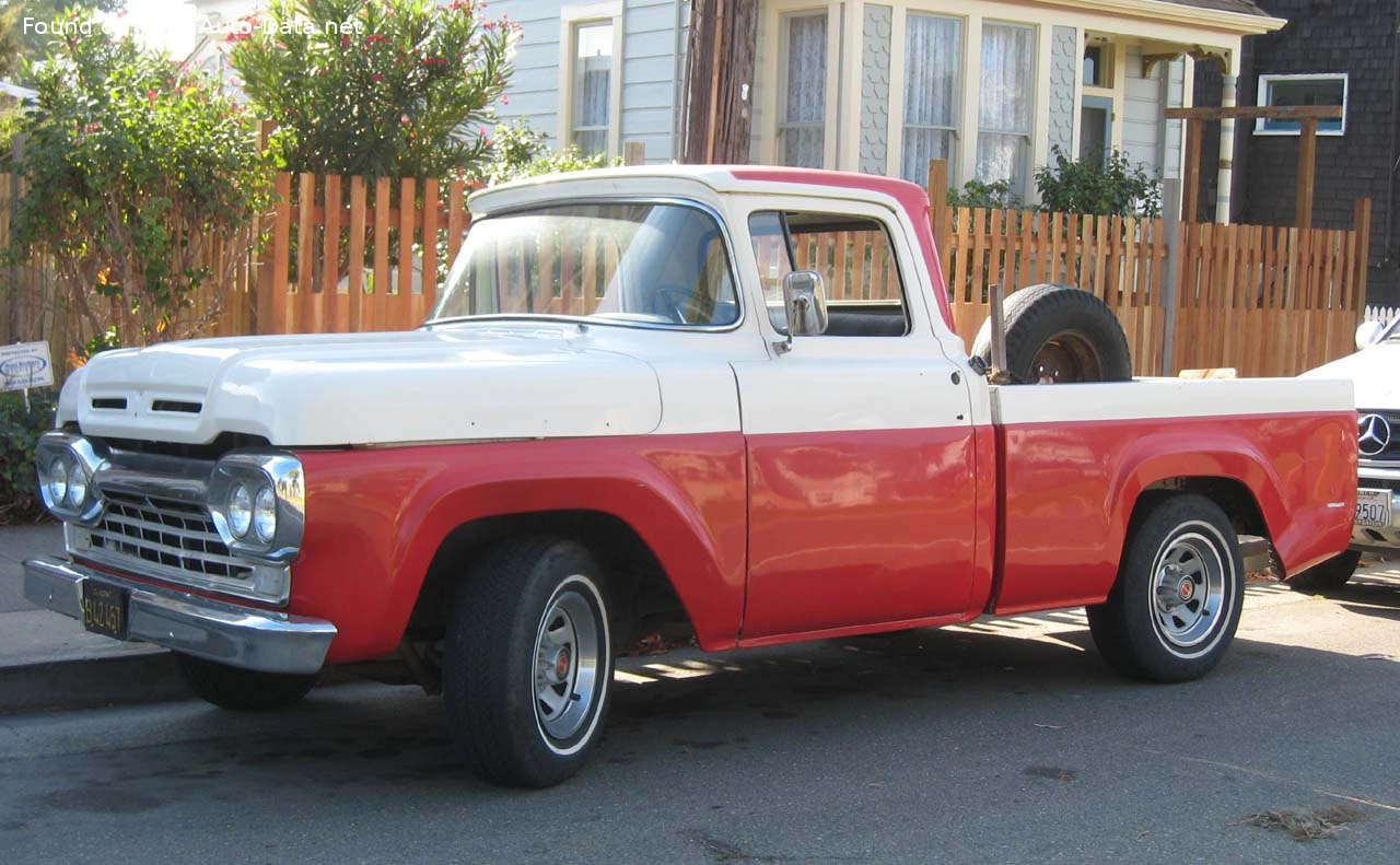 1956 Ford F-Series F-100/F-150 4.8 292 V8 (172 bg) 4WD
