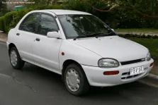 1990 Mazda 121 1.3 16V (72 bg) 1