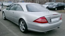 2002 Mercedes-Benz CL CL 600 V12 (500 bg) 5G-TRONIC 8