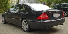 Mercedes-Benz S 500 V8 (306 bg) 7G-TRONIC (2002)