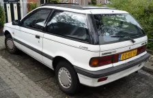 1988 Mitsubishi Colt 1.3 12V (C51A) (75 bg) Automatic 5