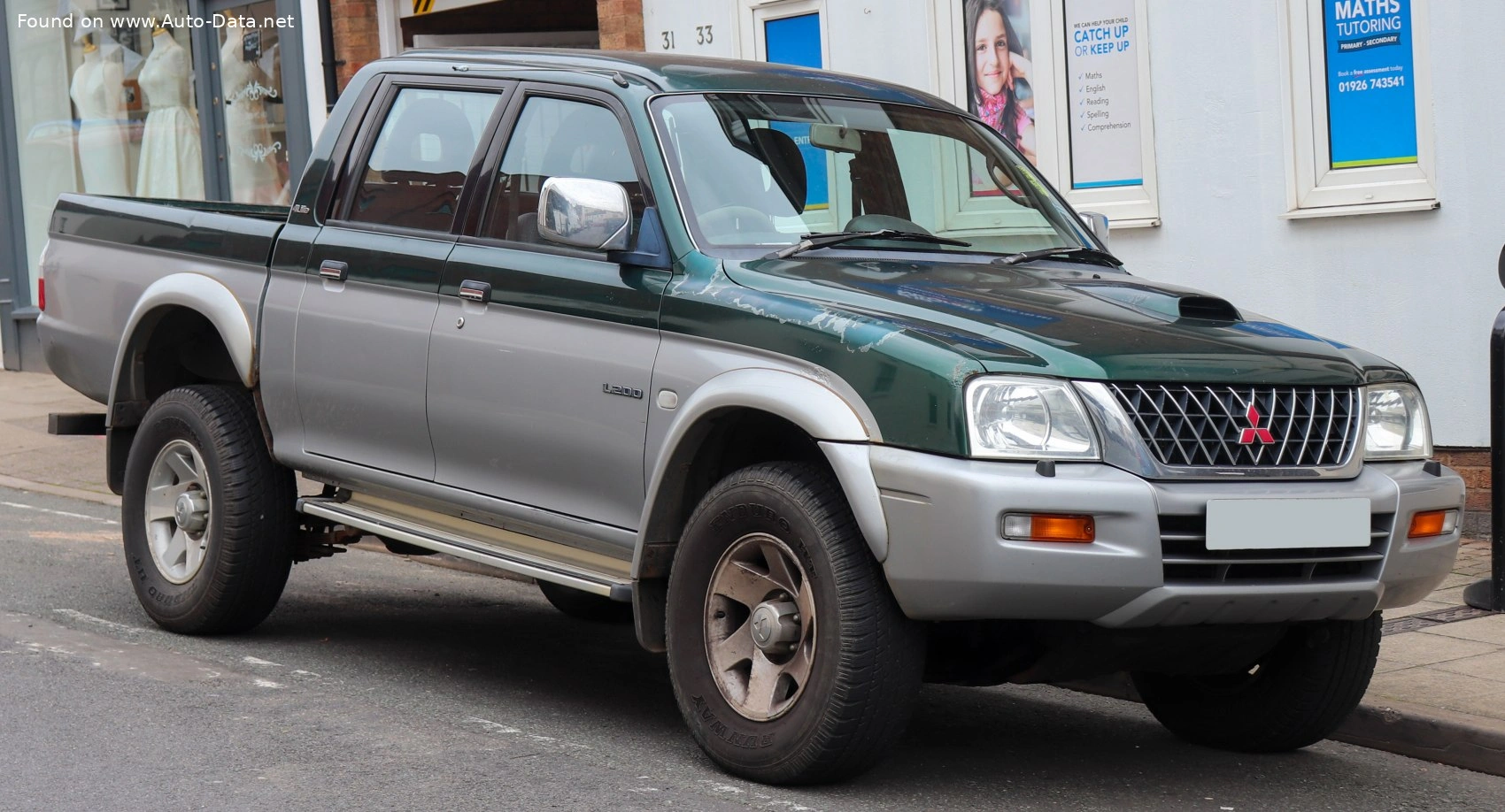 1996 Mitsubishi L200 2.5 TD (87 bg) 4WD