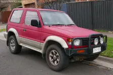 1990 Mitsubishi Pajero 3.0 i V6 24V GLS (150 bg) Automatic 6