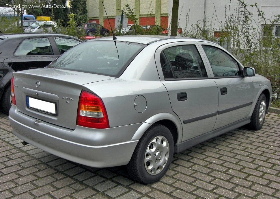 1998 Opel Astra 2.0 Ecotec 16V (136 bg) Automatic