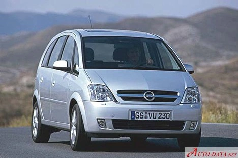 2003 Opel Meriva 1.7 CDTI (75 bg)