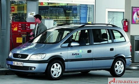 1999 Opel Zafira 1.8 16V (125 bg) Automatic