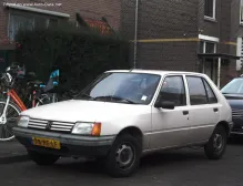 1983 Peugeot 205 1.4 (80 bg) 2