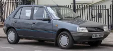 1987 Peugeot 205 1.9 GTI (102 bg) CAT 2