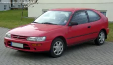 1992 Toyota Corolla 1.3 i 16V XLi (75 bg) Automatic 1