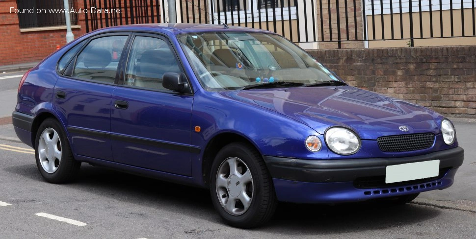 1997 Toyota Corolla 1.6 (107 bg) Automatic
