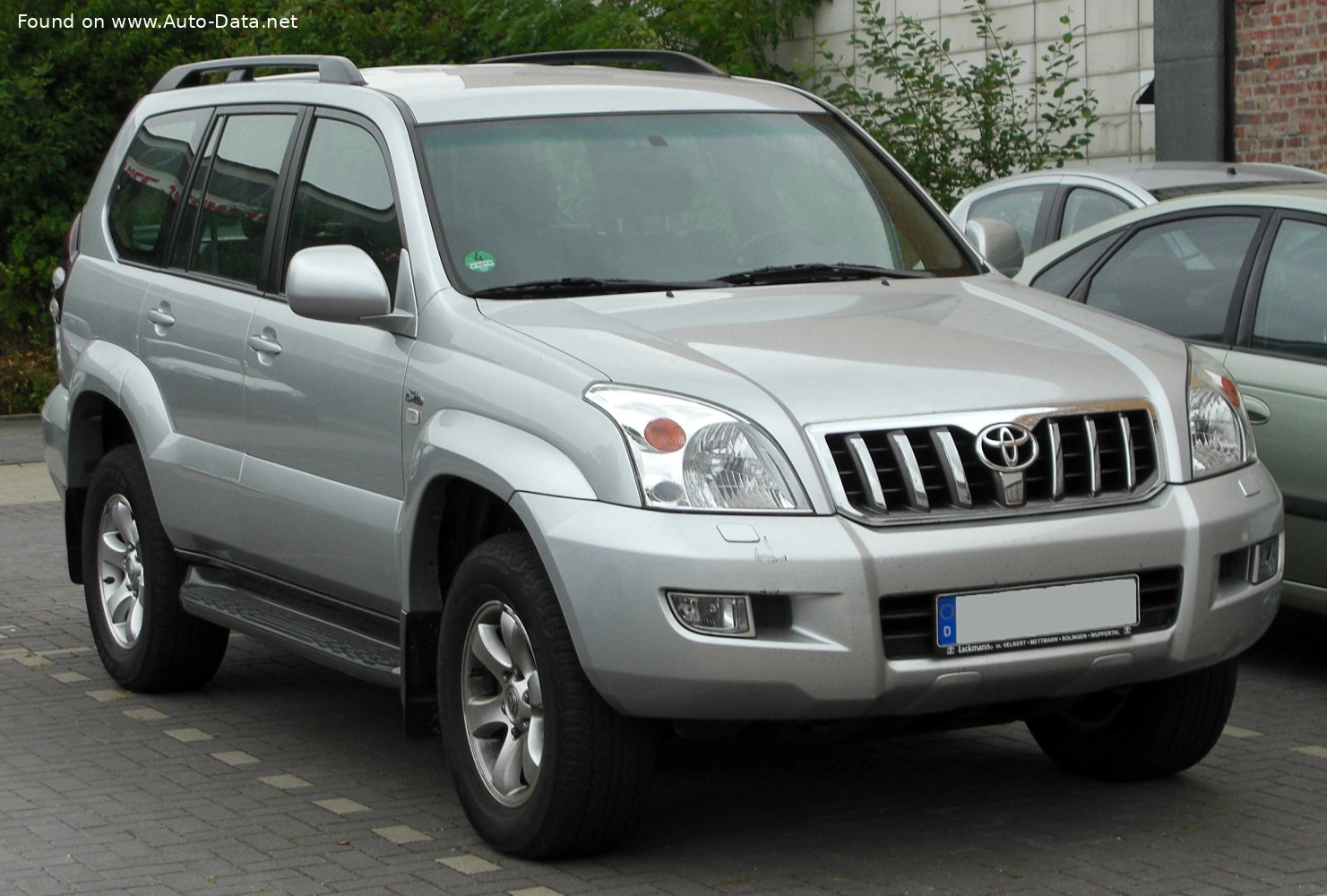 2002 Toyota Land Cruiser Prado 3.0 D-4D (166 bg) 4WD ECT