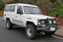 1990 Toyota Land Cruiser 3.5 D (PZJ75) (115 bg) 4WD 3