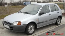 1996 Toyota Starlet 1.3i 16V (75 bg) Automatic 4