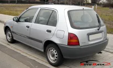 1996 Toyota Starlet 1.3i 16V (75 bg) Automatic 5