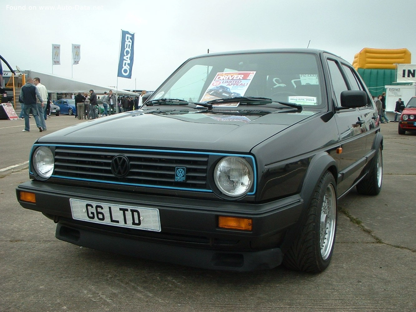 1987 Volkswagen Golf 1.6 D (54 bg) Manual 5-speed