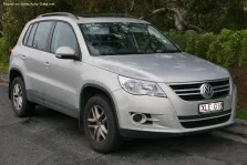 2007 Volkswagen Tiguan 1.4 TSI (150 bg) 4MOTION 4